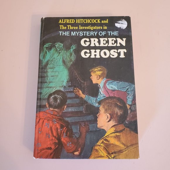 3 Investigators Mystery Series Alfred Hitchcock 1965 Mystery Green Ghost Book HC - Picture 1 of 9